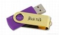Plastic Swivel USB Memory Stick