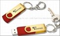 China Plastic Swivel USB Flash Drive