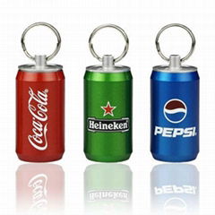 Customized metal bottle usb flash drive