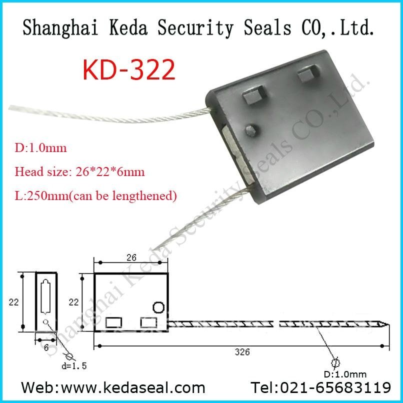 KD-310 Zinc Cable Seal 2
