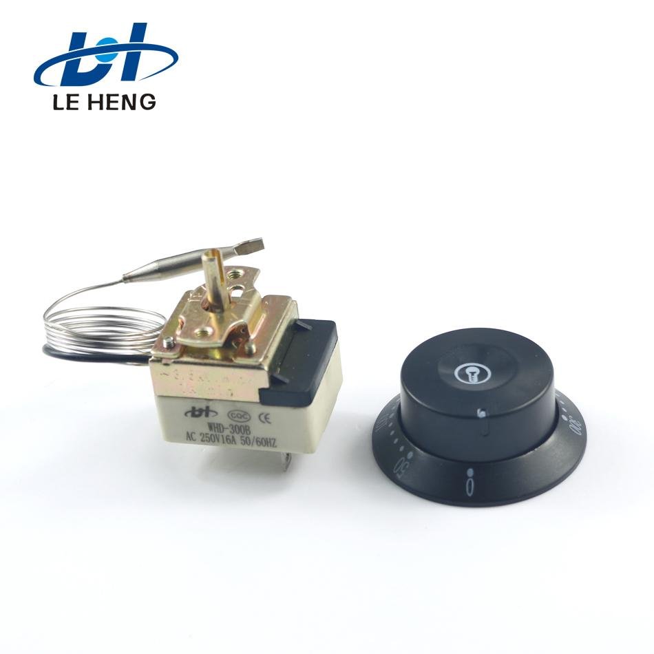 300 degree Celsius Capillary Thermostat With Ceramic