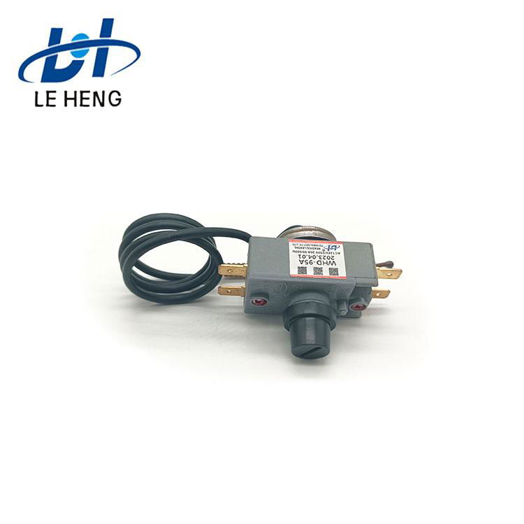 电热水器温控器 毛细管液胀式控温器 过热保护开关双极限温器 5