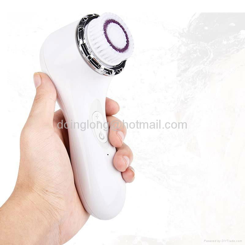 CNV Sonic Skin face machine brush facial cleanser white 3