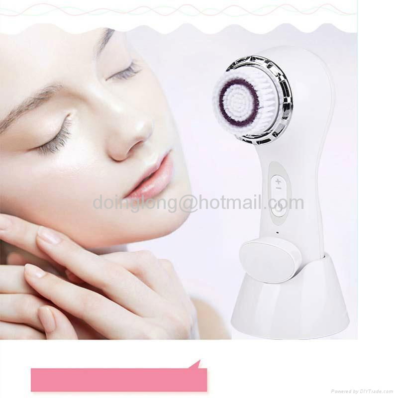 CNV Sonic Skin face machine brush facial cleanser white 4