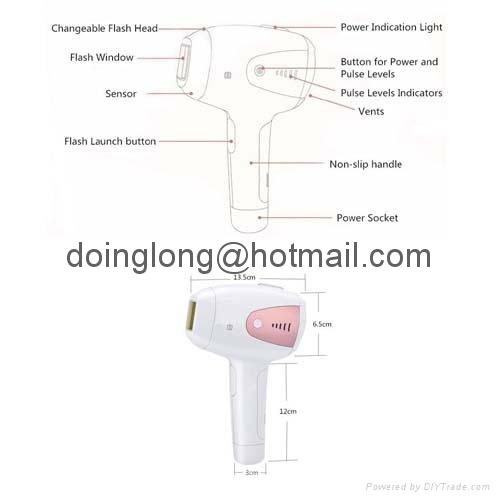 CNV Pro Light Based Face and Body IPL Hair Removal System for Home Use 2