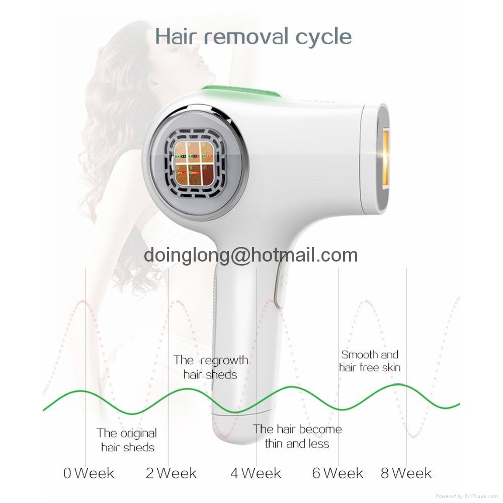 CNV Hair Removal Home Portable IPL Hair Removal Hair Epilator body hair Remover 5
