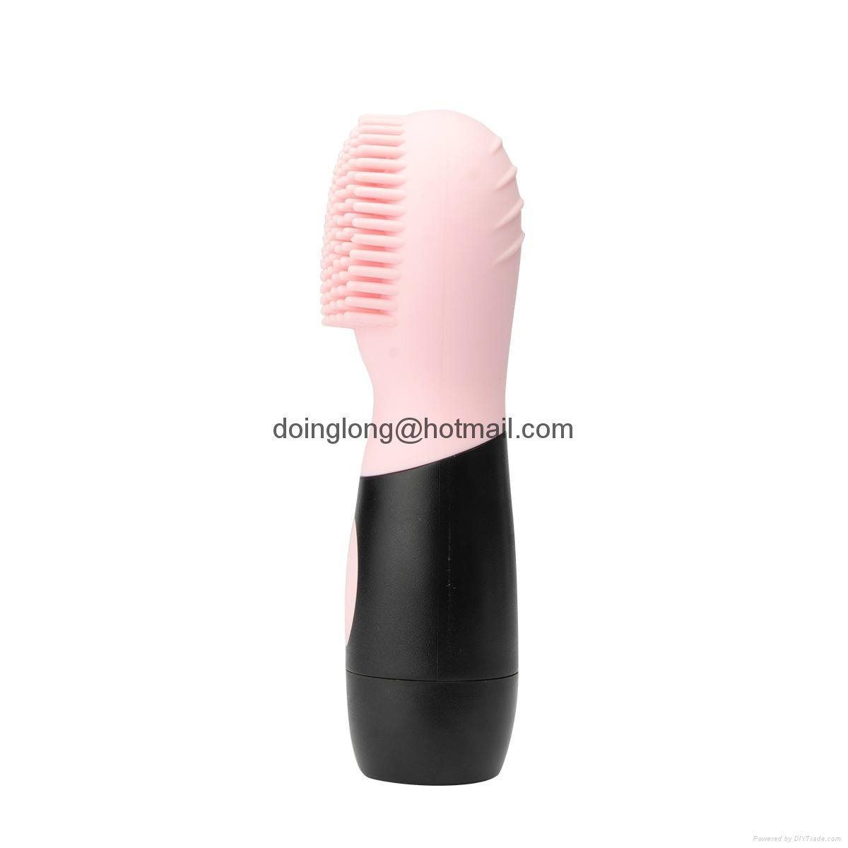 Pink CNV Electric Ultrasonic Face Cleansing Facial Brush Silicone Facial Brush   4