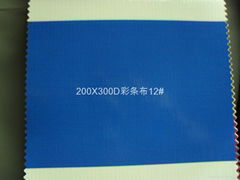 200X300D彩条帐篷夹网布