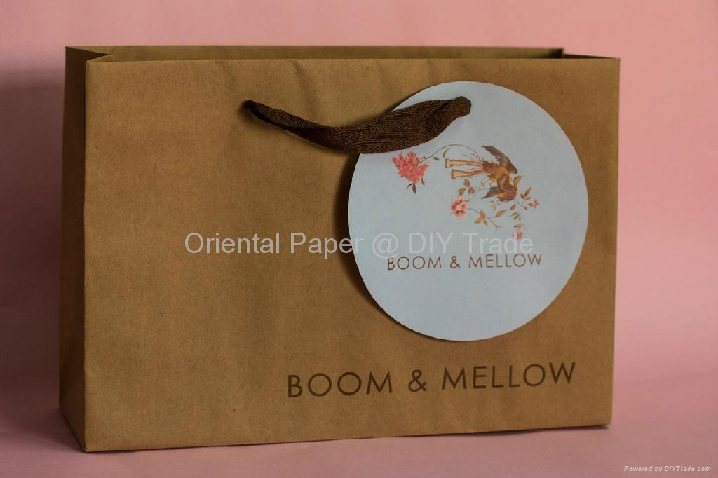 Receycable & Popular Brown Kraft Paper Bag