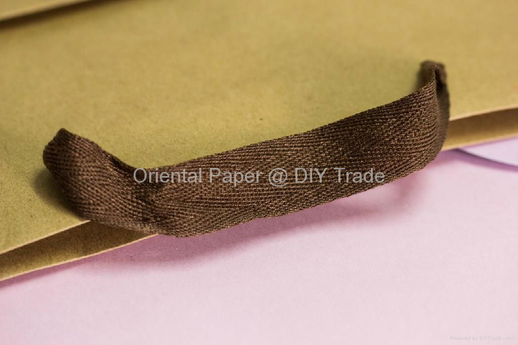 Receycable & Popular Brown Kraft Paper Bag 4