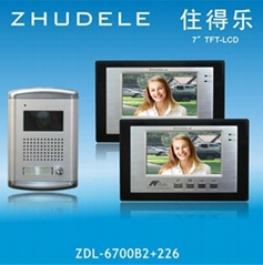 7“TFT-LCD  VIDEO DOORPHONE