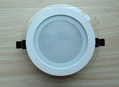 led round Panel light AL+Glass Cover 6W/12W/16W/24W