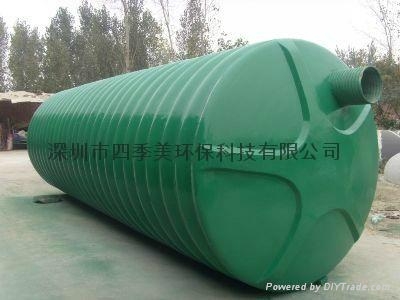 深圳市成品环保玻璃钢化粪池 4