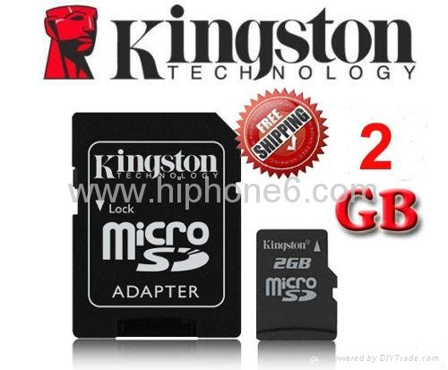 China manufacturer Kingston MicroSD card Memory Card,TF Card 2GB