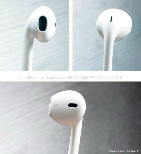 High quality EarPods Earphone headphone with Remote & Mic for iPhone 5 