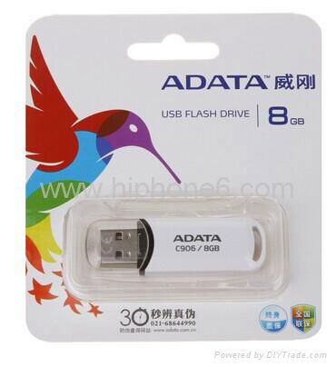 China manufacturer ADATA C906 Black & White 2GB 4GB 8GB 16G 32GB USB Stick 3