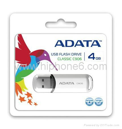 China manufacturer ADATA C906 Black & White 2GB 4GB 8GB 16G 32GB USB Stick 4