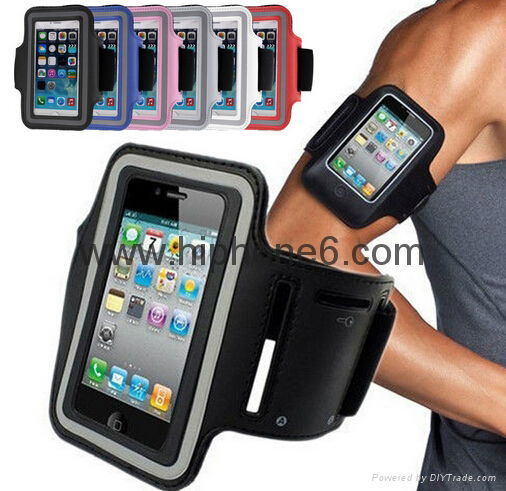 Sports Running Jogging Gym Armband Arm Band Case Cover Holder for iPhone 5 5S 5C 4