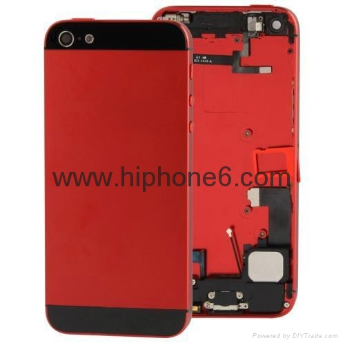 Original replacement parts iphone 5s housing cover battery back rear