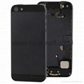 Original replacement parts iphone 5s housing cover battery back rear door  7