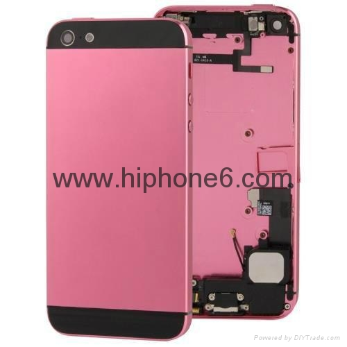 Original replacement parts iphone 5s housing cover battery back rear