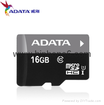 威剛（ADATA）TF卡16G Micro/SD卡class10手機內存卡存儲卡16G
