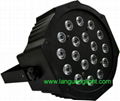 Slim Par LED 18*3W/LED Par Can/LED Flat Par/LED Thin Par/LED DJ light/LED Disco 