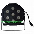 Slim Par LED 7*8W/LED Par Can/LED Flat Par/LED Thin Par/LED DJ light/LED Disco 