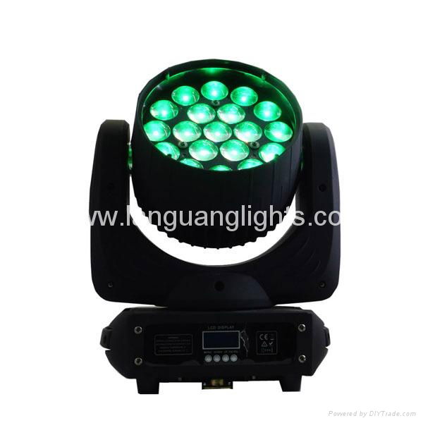 19*12W 4-IN-1 LED Moving Head Beam Wash Zoom