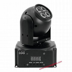 4*9W LED Moving Head Wash Tri-color