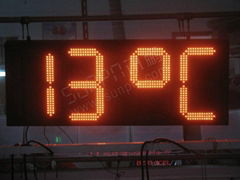 LED time & temp sign factory