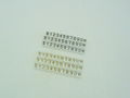 Clear Price Tags Price Cubes for Jewellery Displays 3