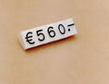 Mini price tags plastic retail tags acrylic jewelry tags price cubes for jewelle