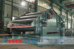 Dewatering vibration screen machine