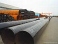 API5L X60 LSAW welded steel line pipe