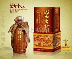 貴州懷橋酒廠供應AA醬鄉村中高檔手工盒