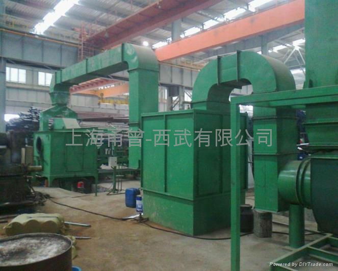 Super large diameter spray injection machine