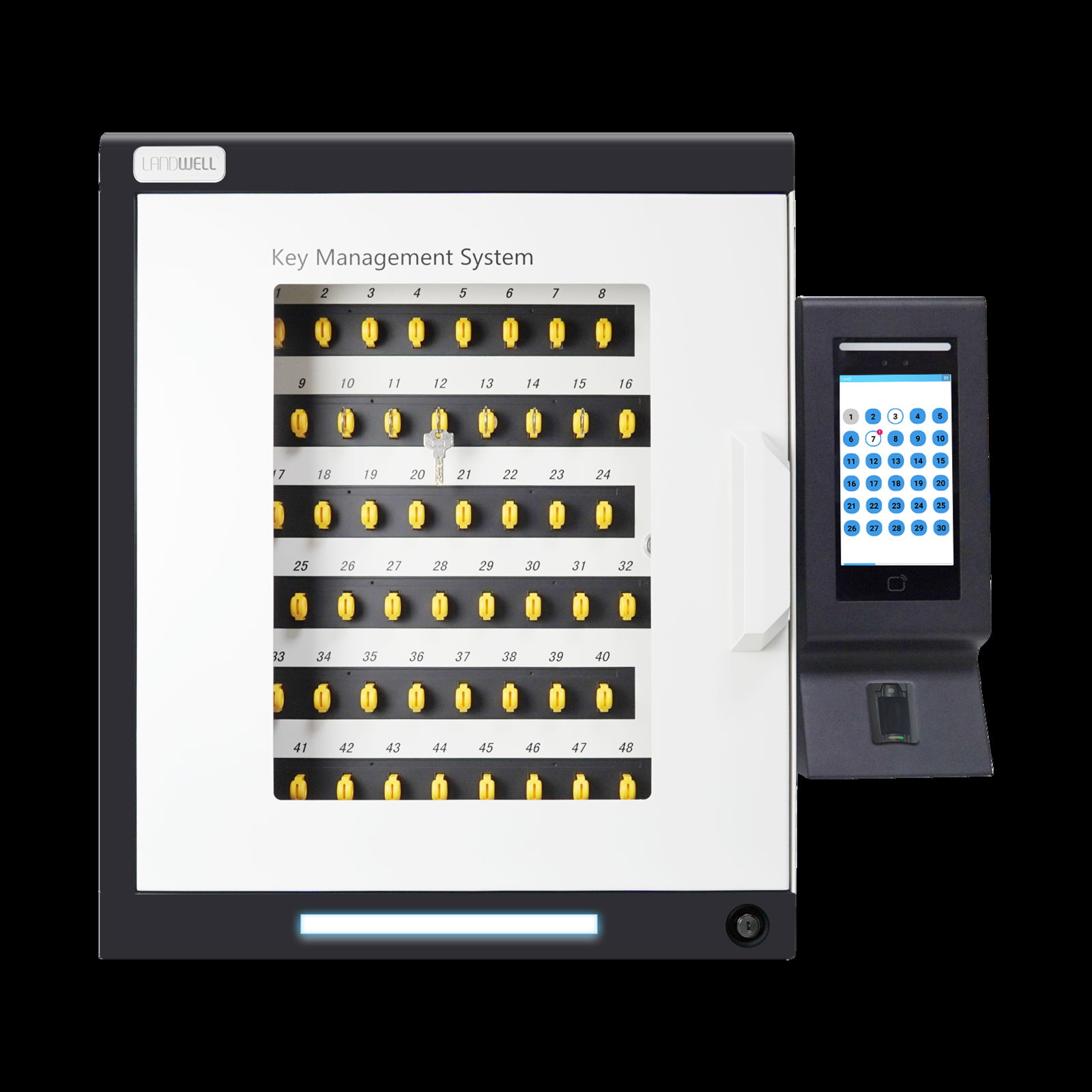 辦公智能鑰匙櫃自動門型 蘭德華鑰匙櫃廠家