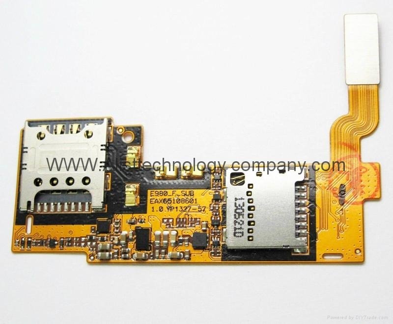 For LG Optimus G Pro E980 SD SIM Card Holders Reader Flex 3