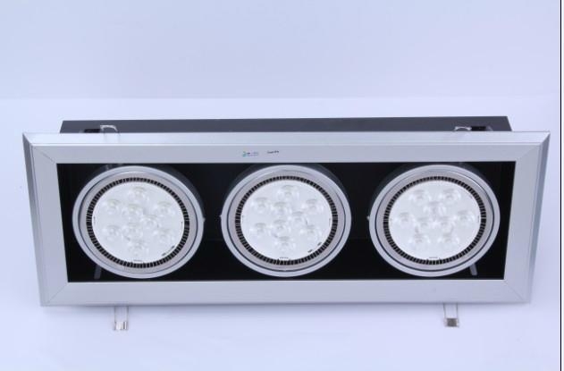 LED双头格栅灯 3