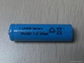 LiFePO4 battery IFR14500 600mAh 3.2V Solar light battery AA