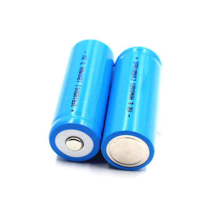 Solar light LiFePO4 battery 18500 1000mah 3.2v 5