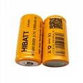 18350 1300mAh 3.7V 30A li-ion battery