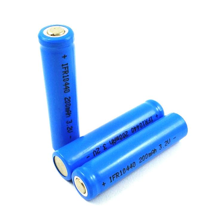 磷酸铁锂电池IFR10440 200mah 3.2v  5