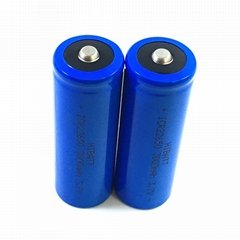 Rechargeable lithium battery 22650 3000mAh 3.7V