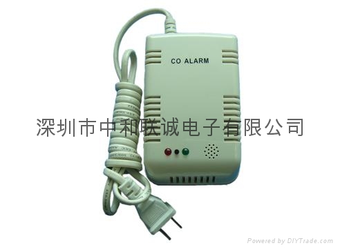 吸顶式电化学CO一氧化碳煤气报警器 2