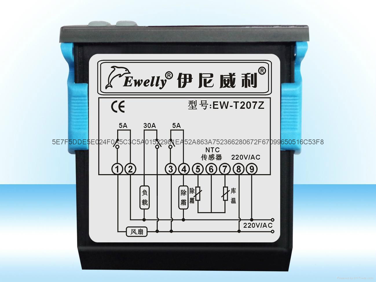 广州伊尼威利EW-T207冰凌淋展示柜温控器 3