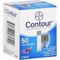 Contour Blood Glucose Test Strips - 50