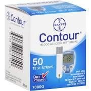 Contour Blood Glucose Test Strips - 50 CT
