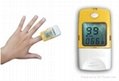 fingertip pulse oximeter with LCD display 